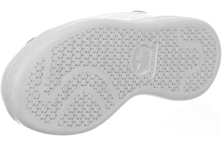 adidas Stan Smith J, Zapatillas Unisex Adulto, Blanco (Footwear White/Footwear White/Bold Pink 0), 38 2/3 EU