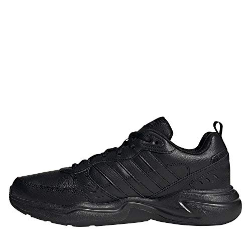 Adidas Strutter, Zapatillas Deportivas Fitness y Ejercicio Hombre, Noir Noir Gris Foncã, 42 EU