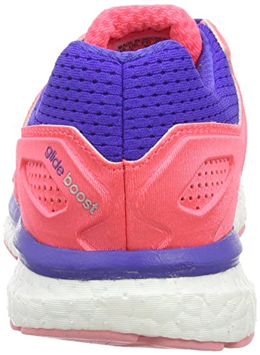 adidas Supernova Glide Boost 7, Zapatillas para Mujer, Rojo-Rot (Boo Flared/FLA), 37 1/3 EU