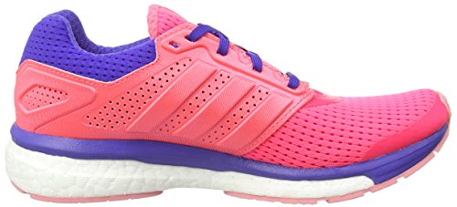 adidas Supernova Glide Boost 7, Zapatillas para Mujer, Rojo-Rot (Boo Flared/FLA), 37 1/3 EU