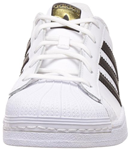 adidas Superstar, Zapatillas de Baloncesto Unisex Niños, Blanco (Footwear White/Core Black/Footwear White 0), 32 EU