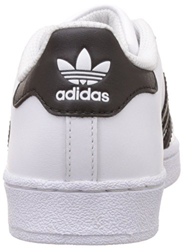 adidas Superstar, Zapatillas de Baloncesto Unisex Niños, Blanco (Footwear White/Core Black/Footwear White 0), 32 EU