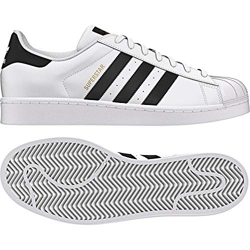 adidas Superstar, Zapatillas de deporte para Hombre, Blanco (Ftwr White/Core Black/Ftwr White), 42 2/3 EU