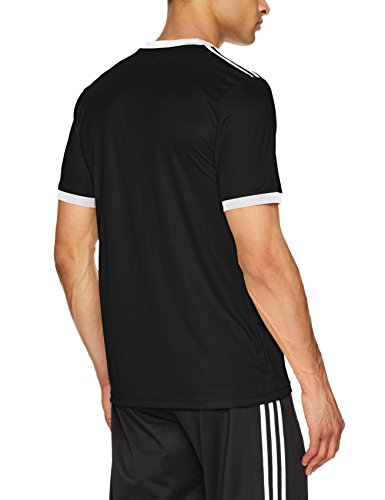 adidas TABELA 18 JSY Camiseta de Manga Corta, Hombre, Black/White, M