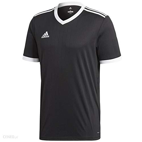 adidas TABELA 18 JSY Camiseta de Manga Corta, Hombre, Black/White, XL