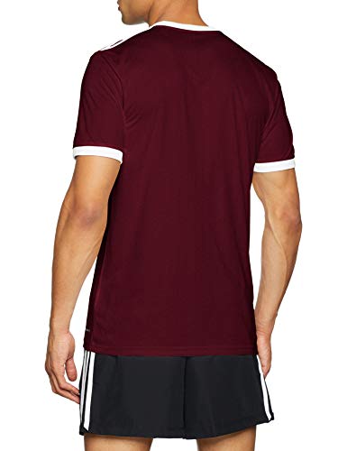 Adidas TABELA 18 JSY T-shirt, Hombre, Maroon/ White, M