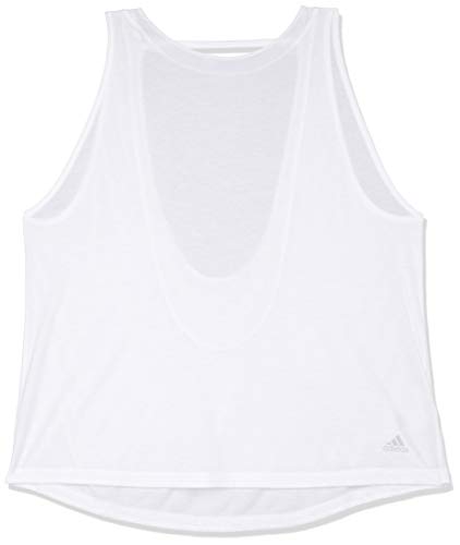 adidas Tank Top Depósito, Mujer, Blanco, S