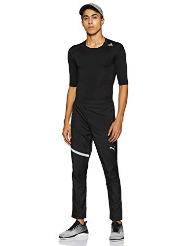 adidas Techfit Base - Camiseta de manga corta para hombre, Negro (Black), M