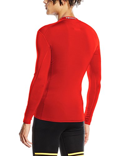 adidas Techfit Base Longsleeve Camiseta Interior, Hombre, Rojo (Rojpot), 2XL