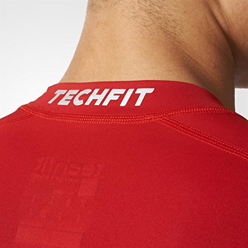 adidas Techfit Base Longsleeve Camiseta Interior, Hombre, Rojo (Rojpot), 2XL