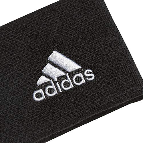 Adidas Tennis Wb S Tennis Wristband, Unisex adulto, black/white, OSFM