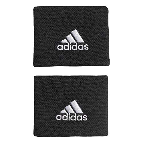 Adidas Tennis Wb S Tennis Wristband, Unisex adulto, black/white, OSFM