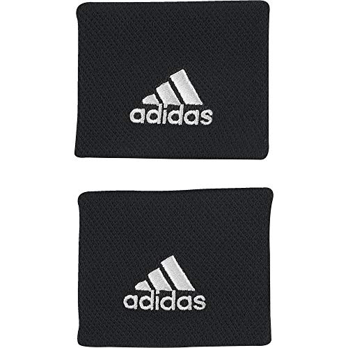 Adidas Tennis Wb S Tennis Wristband, Unisex adulto, black/white, OSFM