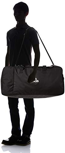 adidas Tiro DU L - Bolsa de deporte, Unisex Adulto, Negro/Blanco, 70 x 32 x 32 cm