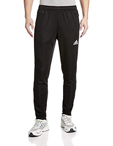 adidas Tiro17 Trg Pnt Pantalones, Hombre, Negro (Negro/Blanco), XS