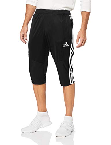 adidas TIRO19 3/4 PNT Pantalones de Deporte, Hombre, Black/White, XS