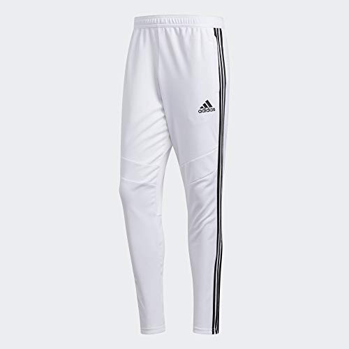 adidas Tiro19 Training Pants Pantalones, Blanco/Negro, Small para Hombre