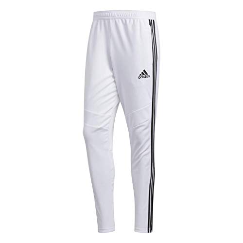 adidas Tiro19 Training Pants Pantalones, Blanco/Negro, Small para Hombre