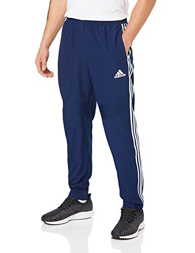 adidas TIRO19 WOV PNT Pantalones de Deporte, Hombre, Azul (Dark Blue/White), S
