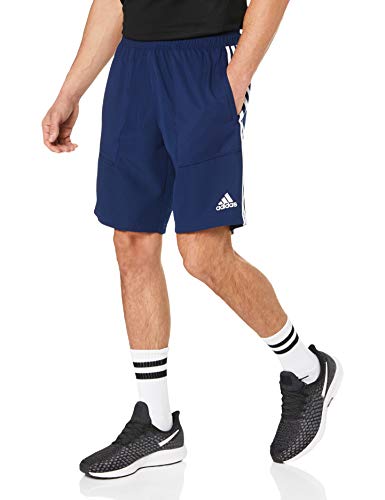 adidas TIRO19 WOV SHO Pantalón Corto, Hombre, Azul (Dark Blue/White), L