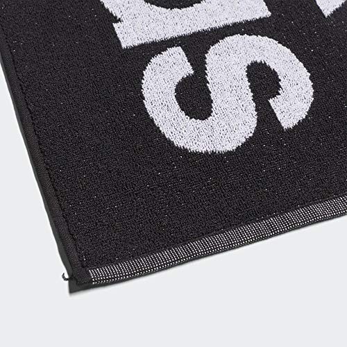 adidas Towel L Toalla de Playa, Unisex Adulto, Black/White, NS