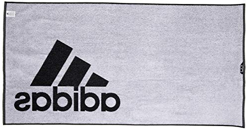 adidas Towel L Toalla de Playa, Unisex Adulto, Black/White, NS