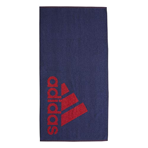 adidas Towel S Toalla de Playa, Unisex Adulto, Tech Indigo/Collegiate Red, NS