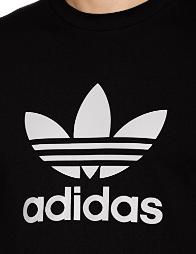 adidas Trefoil T-Shirt T-Shirt, Hombre, Black, L