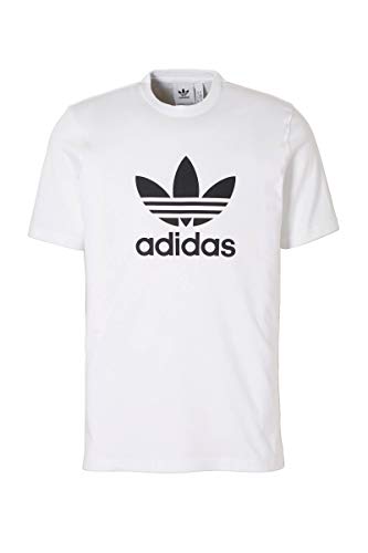 adidas Trefoil T-Shirt T-Shirt, Hombre, White, M