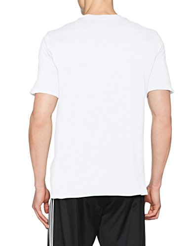 adidas Trefoil T-Shirt T-Shirt, Hombre, White, M