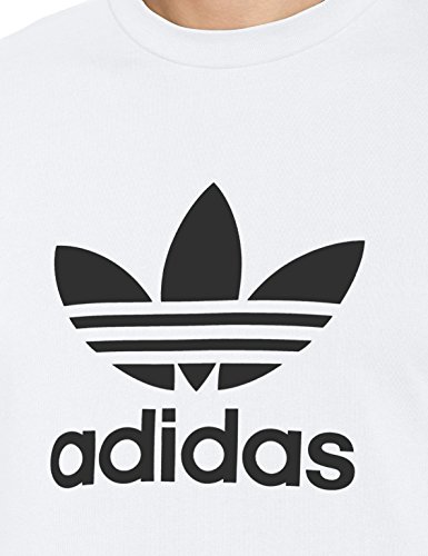 adidas Trefoil T-Shirt T-Shirt, Hombre, White, M