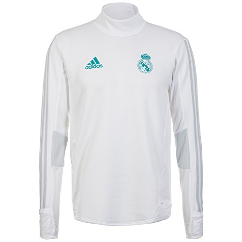 adidas TRG Sudadera Real Madrid, Hombre, Blanco (gricla), XL