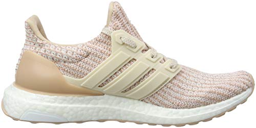 adidas Ultraboost W, Zapatillas de Running para Mujer, Gris (Ash Pearl S18/Linen/Clear Orange), 41 1/3 EU