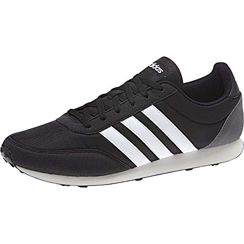 ADIDAS V Racer 2.0 Bc0106, Zapatillas para Hombre, Negro (Core Black/Solar Red/Footwear White), 44 EU