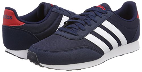 adidas V Racer 2.0, Zapatillas para Hombre, Azul (Maruni/Ftwbla/Escarl), 43 1/3 EU