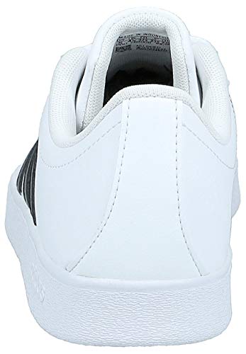 Adidas Vl Court 2.0 K, Zapatillas de deporte Unisex niños, Blanco (Ftwbla/Negbas 000), 38 EU