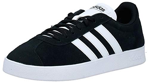 adidas VL Court 2.0, Zapatillas de Skateboard para Hombre, Negro (Core Black/FTWR White/FTWR White Core Black/FTWR White/FTWR White), 42 EU