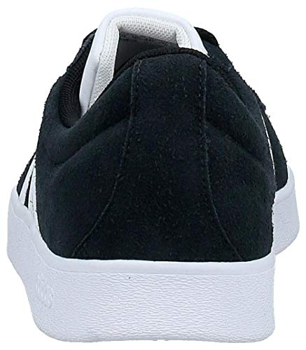 adidas VL Court 2.0, Zapatillas de Skateboard para Hombre, Negro (Core Black/FTWR White/FTWR White Core Black/FTWR White/FTWR White), 44 2/3 EU