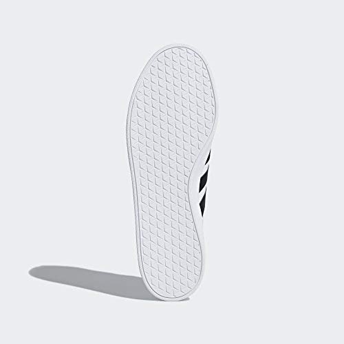 Adidas VL Court 2.0, Zapatillas para Hombre, Blanco (Footwear White/Core Black/Core Black 0), 43 1/3 EU