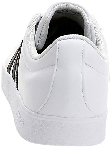 Adidas VL Court 2.0, Zapatillas para Hombre, Blanco (Footwear White/Core Black/Core Black 0), 44 EU