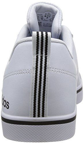 Adidas Vs Pace, Zapatillas para Hombre, Blanco (Footwear White/Core Black/Blue 0), 41 1/3 EU