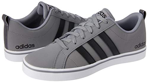 Adidas Vs Pace, Zapatillas para Hombre, Gris (Grey/Core Black/Footwear White 0), 39 1/3 EU