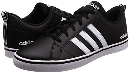 Adidas Vs Pace, Zapatillas para Hombre, Negro (Core Black/Footwear White/Scarlet 0), 41 1/3 EU