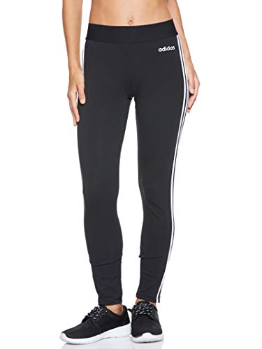 adidas W E 3s Tight - Mallas, Mujer, Black/White, S