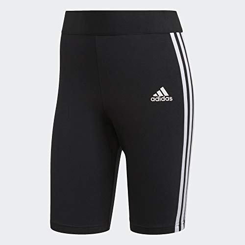 adidas W Mh Co Shorts Mallas, Mujer, Negro/Blanco, XS