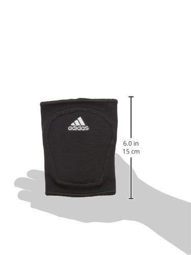adidas Youth Rodilleras de rendimiento de voleibol de 5 pulgadas, un par por paquete - CE5305, Rodilleras de 12,7 cm., Medium, Negro