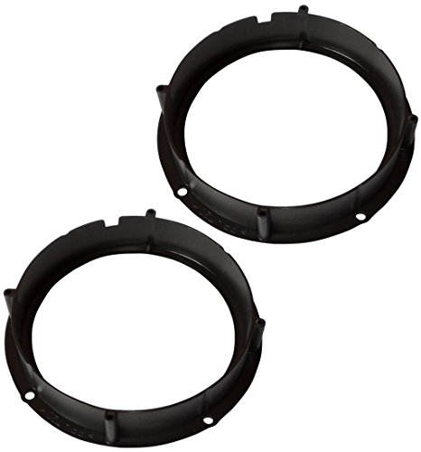 AERZETIX: 2 Adaptadores soportes de Altavoces - 165mm - Puertas Delanteras/Traseras - Estante Trasero Lateral – para Automóvil