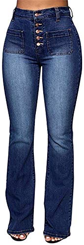 Agujero Perforado Torn Jeans Pantalones De Esencial Mujer Talle Alto del Dril De Algodón Elástico Slim Fit Flacos De Las Medias Pantalones del Lápiz De Las Polainas Ocasionales Estiramiento Empujan