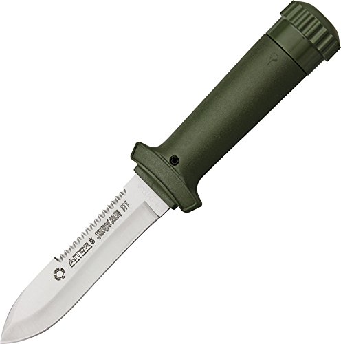 Aitor Jungle King III Cuchillo de Caza, Blanco, L