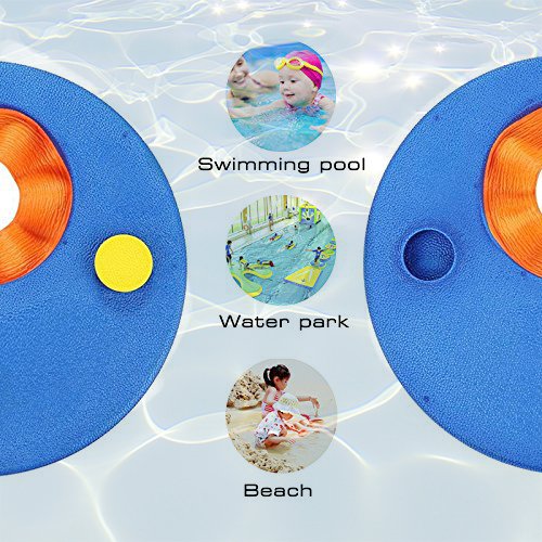 Aitsite Discos Flotantes, Manguitos de Natación para Niños, Hechos de Espuma,, 6 Piezas